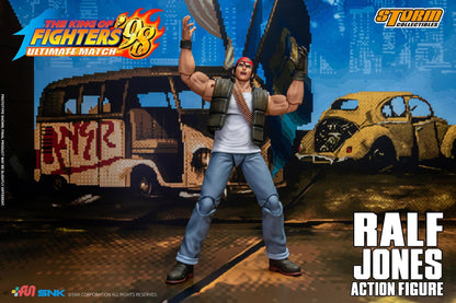 Preventa Figura Ralf Jones - The King of Fighters '98 Unlimited Match marca Storm Collectibles SKKF0 escala pequeña 1/12