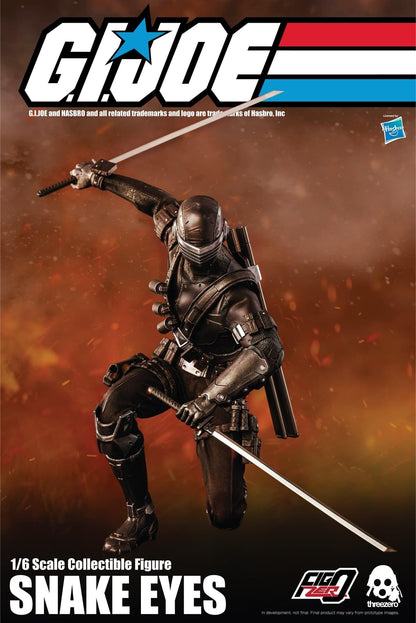 Pedido Figura Snake Eyes - G.I.Joe marca Threezero 3Z0215 escala 1/6 (BACK ORDER)