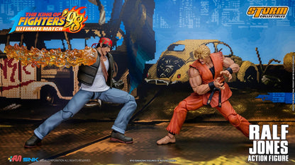 Preventa Figura Ralf Jones - The King of Fighters '98 Unlimited Match marca Storm Collectibles SKKF0 escala pequeña 1/12