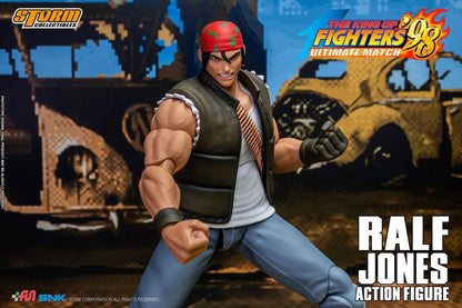 Preventa Figura Ralf Jones - The King of Fighters '98 Unlimited Match marca Storm Collectibles SKKF0 escala pequeña 1/12