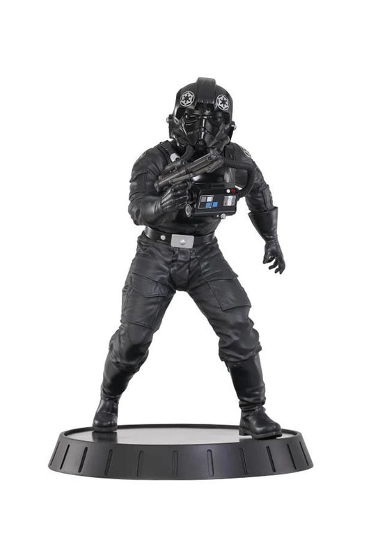 Preventa Estatua TIE Fighter Pilot (Edición limitada) (Resina) - Star Wars: A New Hope - Premier Collection marca Diamond Select Toys escala 1/6