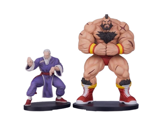 Preventa Set Estatuas Zangief & Gen - Street Jam - Street Fighter marca PCS Collectibles escala 1/10