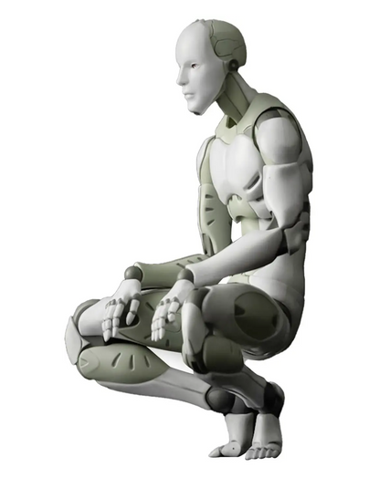 Preventa Figura TOA Heavy Industries Synthetic Human marca 1000toys escala 1/6 (5to relanzamiento)
