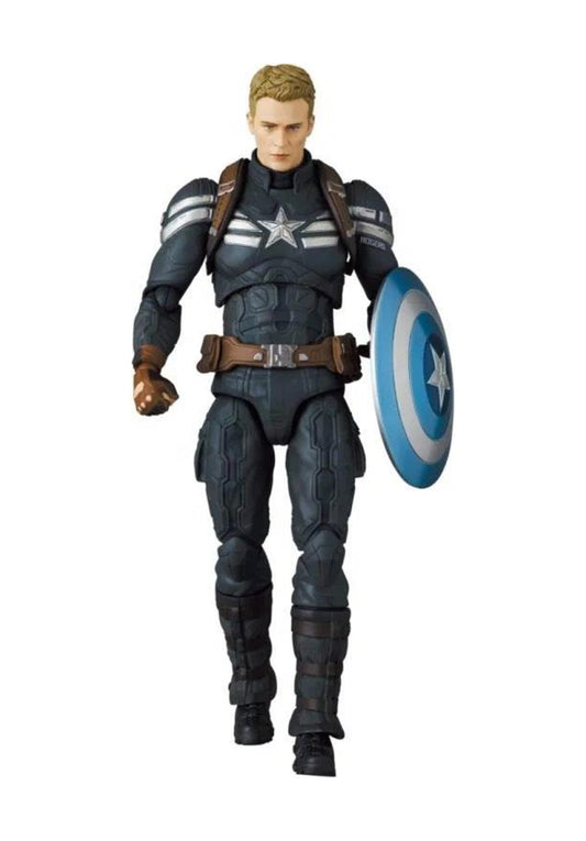Pedido Figura Captain America (Stealth Suit) - Captain America: The Winter Soldier - MAFEX marca Medicom Toy No.202 escala pequeña 1/12