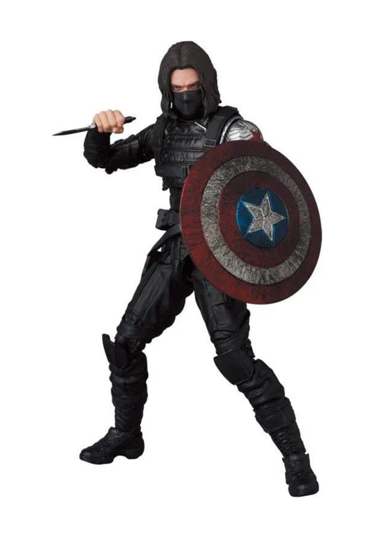 Preventa Figura Winter Soldier - Captain America: The Winter Soldier - MAFEX marca Medicom Toy No.203 escala pequeña 1/12
