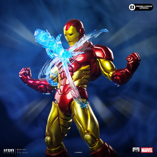 Preventa Estatua Iron Man - The Infinity Gauntlet - Battle Diorama Series marca Iron Studios escala de arte 1/10