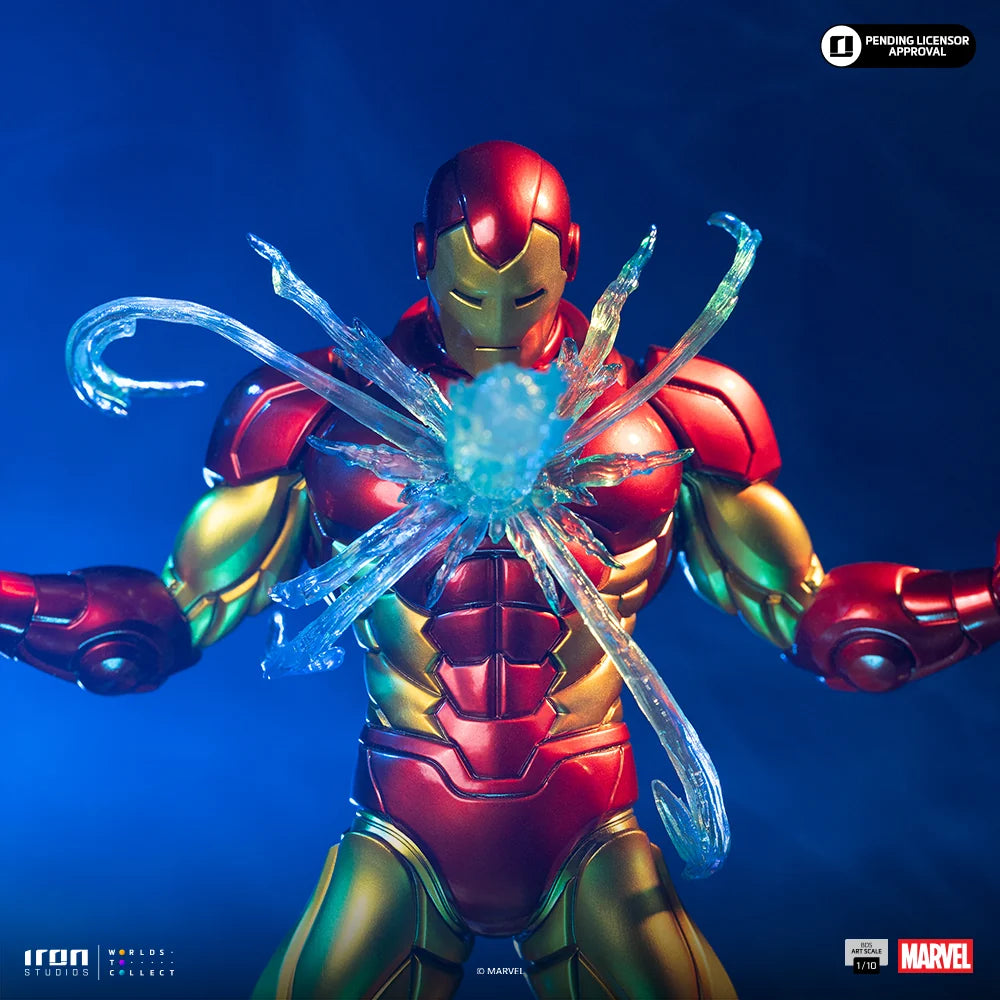 Preventa Estatua Iron Man - The Infinity Gauntlet - Battle Diorama Series marca Iron Studios escala de arte 1/10