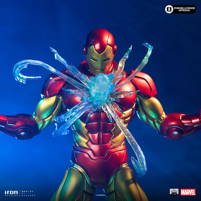 Preventa Estatua Iron Man - The Infinity Gauntlet - Battle Diorama Series marca Iron Studios escala de arte 1/10