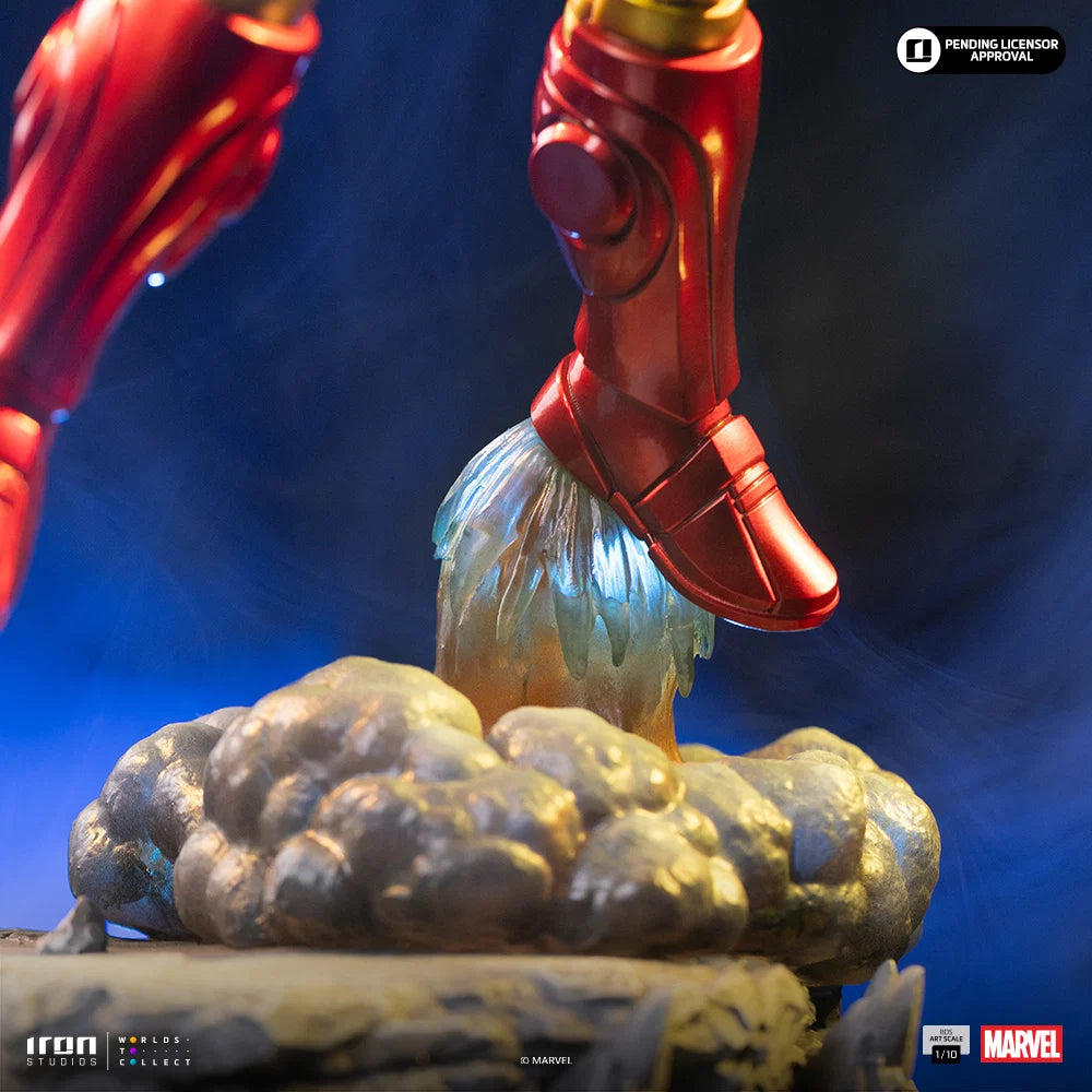 Preventa Estatua Iron Man - The Infinity Gauntlet - Battle Diorama Series marca Iron Studios escala de arte 1/10