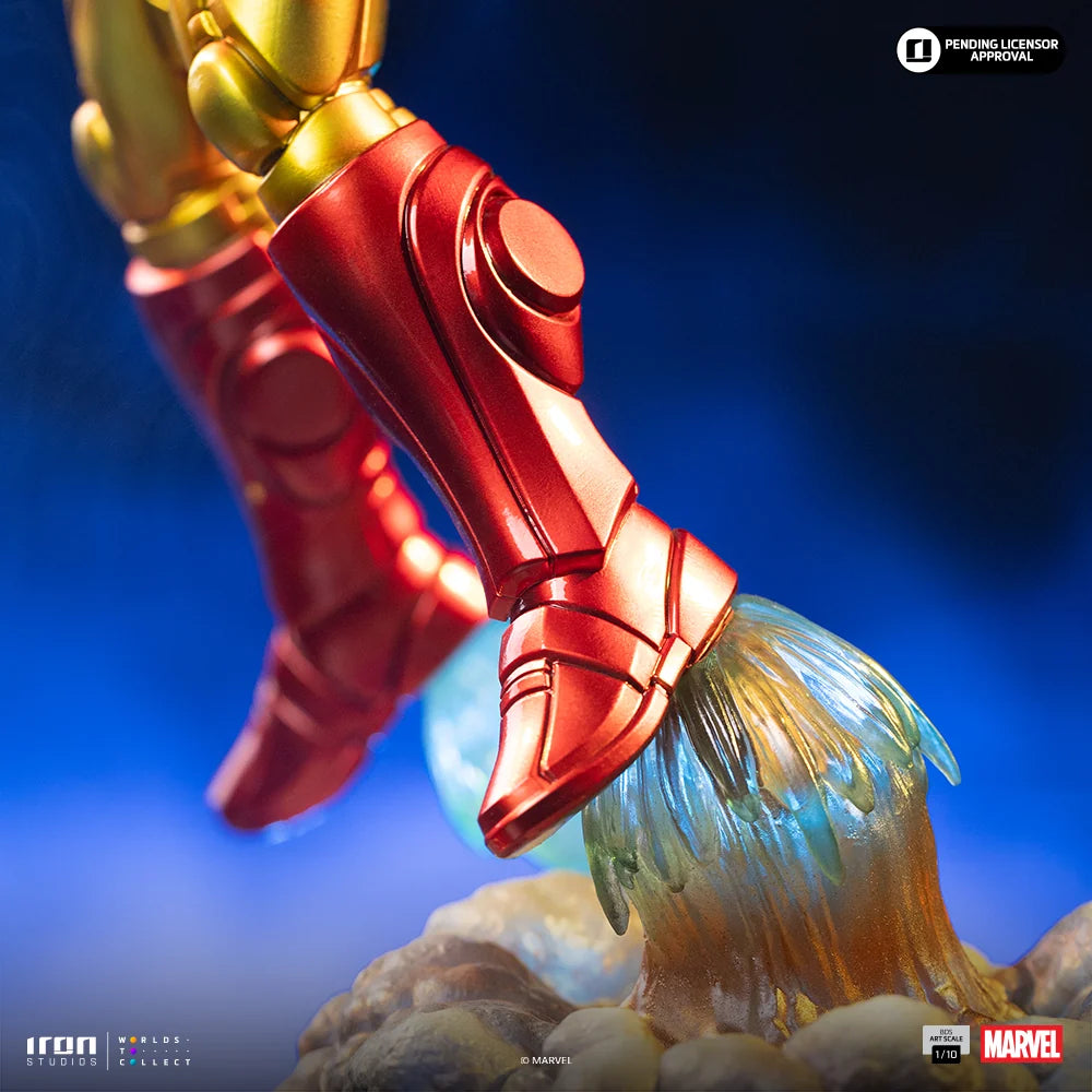 Preventa Estatua Iron Man - The Infinity Gauntlet - Battle Diorama Series marca Iron Studios escala de arte 1/10