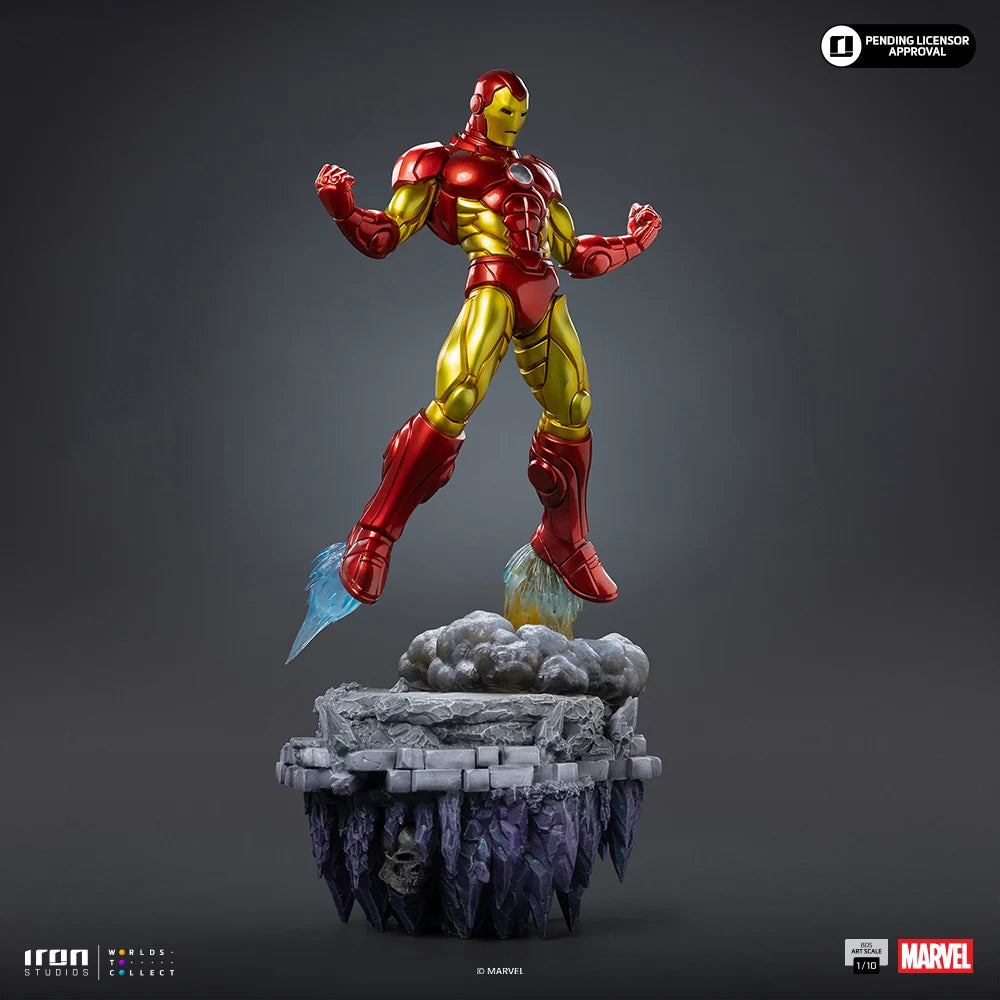 Preventa Estatua Iron Man - The Infinity Gauntlet - Battle Diorama Series marca Iron Studios escala de arte 1/10