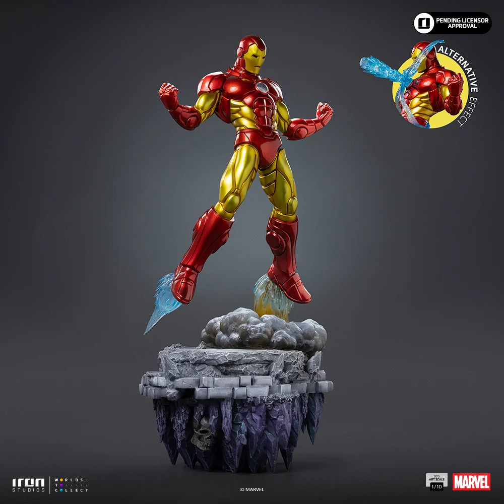 Preventa Estatua Iron Man - The Infinity Gauntlet - Battle Diorama Series marca Iron Studios escala de arte 1/10
