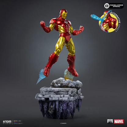 Preventa Estatua Iron Man - The Infinity Gauntlet - Battle Diorama Series marca Iron Studios escala de arte 1/10