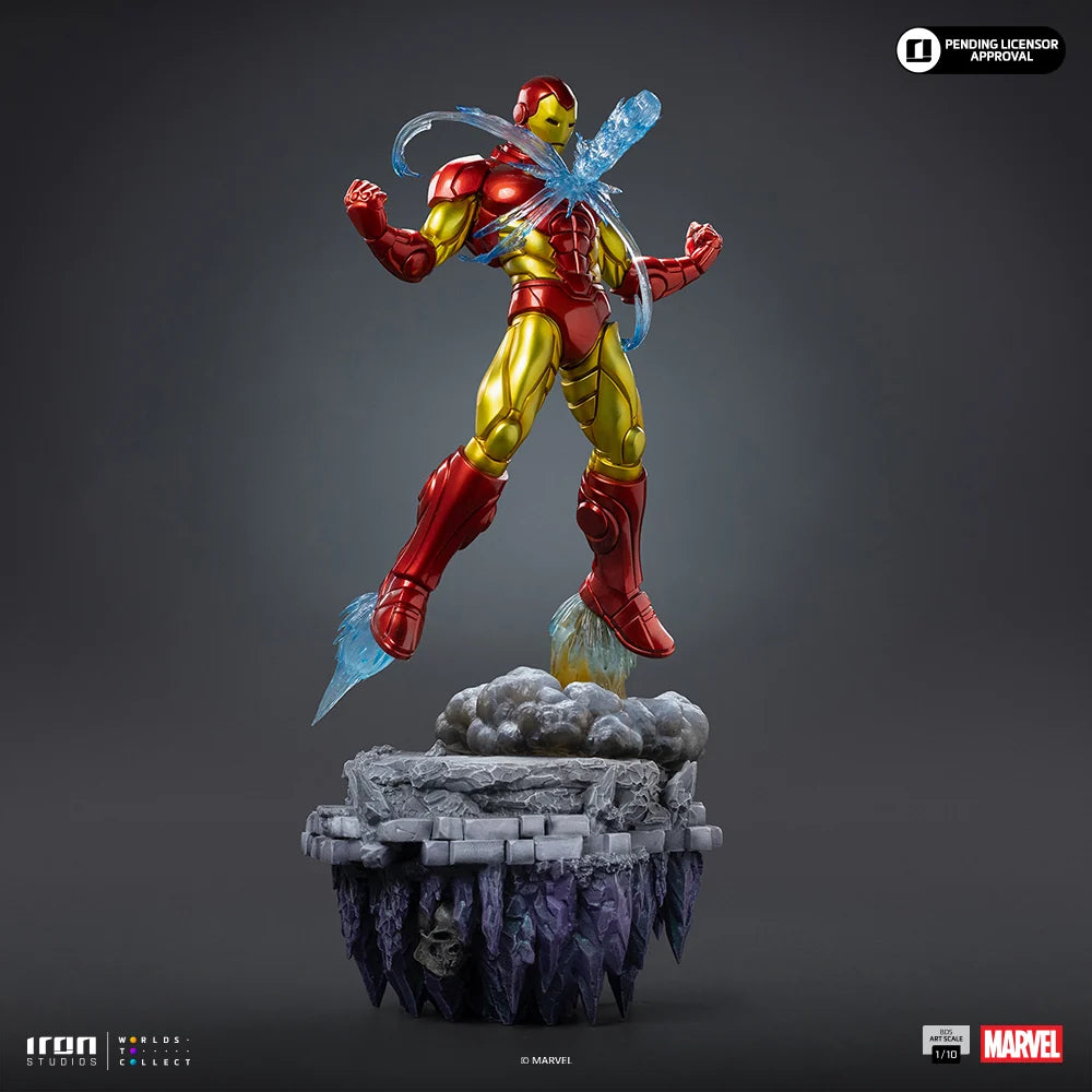 Preventa Estatua Iron Man - The Infinity Gauntlet - Battle Diorama Series marca Iron Studios escala de arte 1/10