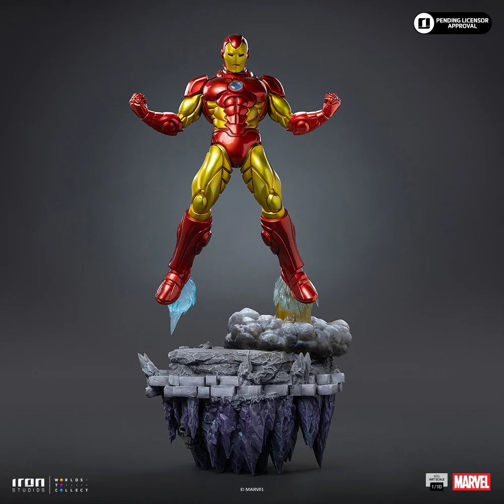Preventa Estatua Iron Man - The Infinity Gauntlet - Battle Diorama Series marca Iron Studios escala de arte 1/10
