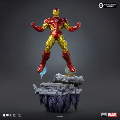 Preventa Estatua Iron Man - The Infinity Gauntlet - Battle Diorama Series marca Iron Studios escala de arte 1/10