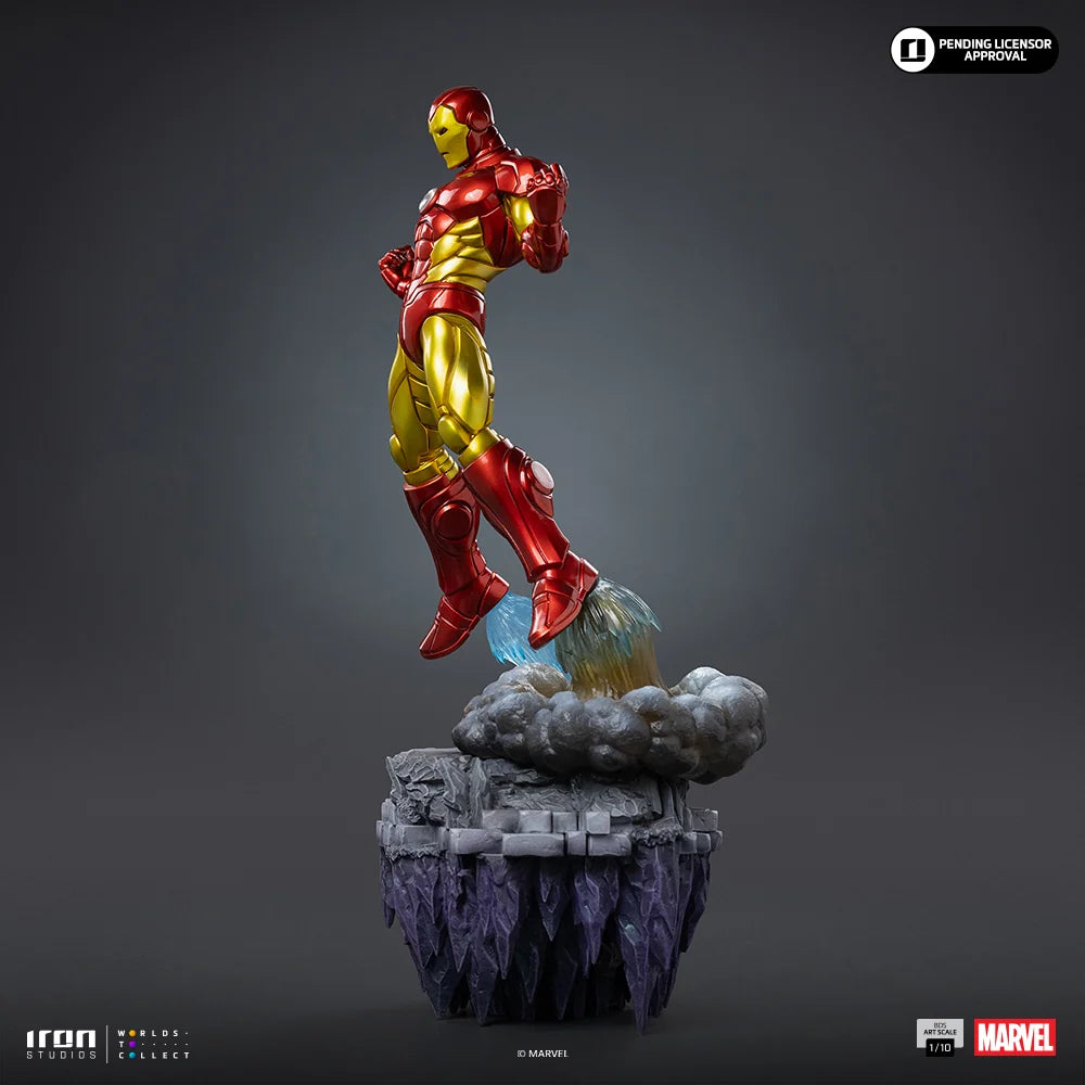 Preventa Estatua Iron Man - The Infinity Gauntlet - Battle Diorama Series marca Iron Studios escala de arte 1/10
