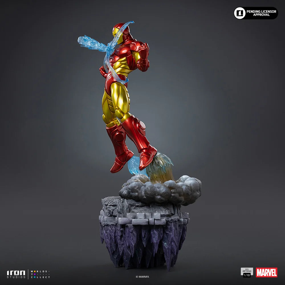 Preventa Estatua Iron Man - The Infinity Gauntlet - Battle Diorama Series marca Iron Studios escala de arte 1/10