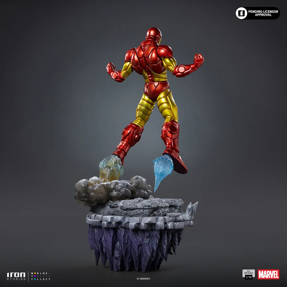 Preventa Estatua Iron Man - The Infinity Gauntlet - Battle Diorama Series marca Iron Studios escala de arte 1/10