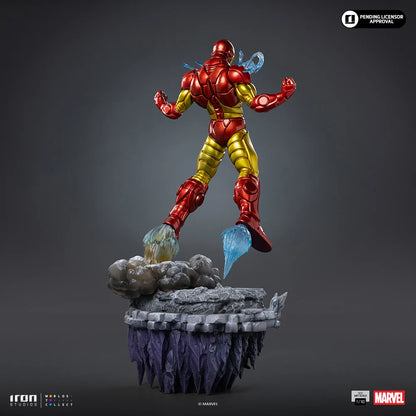 Preventa Estatua Iron Man - The Infinity Gauntlet - Battle Diorama Series marca Iron Studios escala de arte 1/10