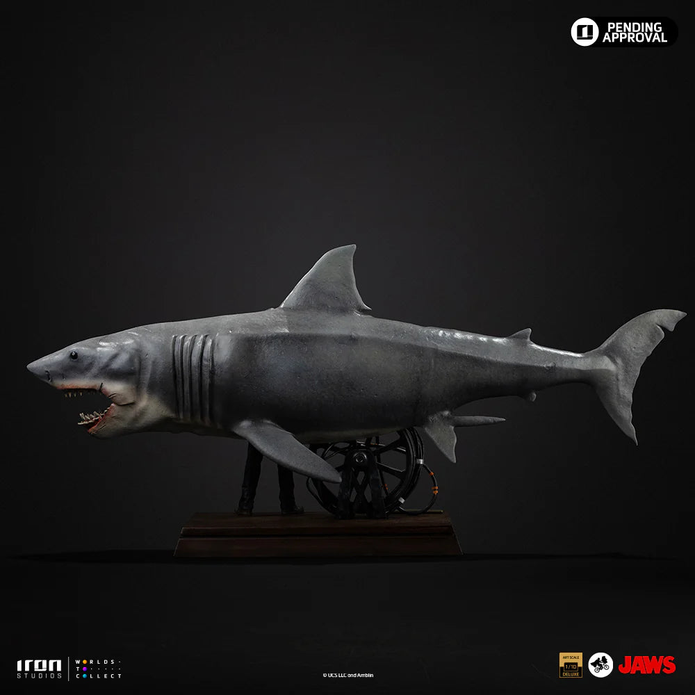 Preventa Steven Spielberg (Deluxe version) - JAWS (1975) 50 Aniversario marca Iron Studios escala de arte 1/10
