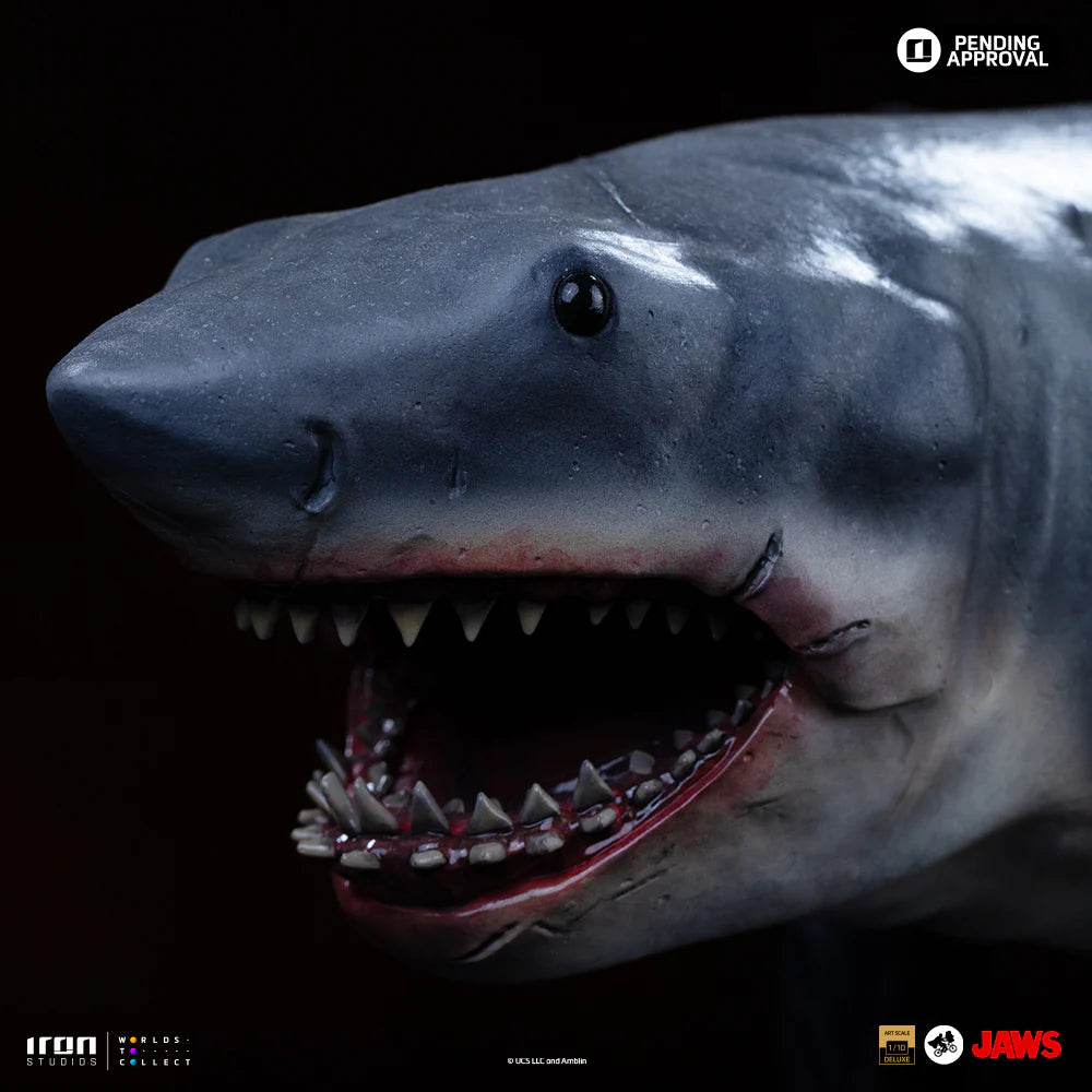 Preventa Steven Spielberg (Deluxe version) - JAWS (1975) 50 Aniversario marca Iron Studios escala de arte 1/10