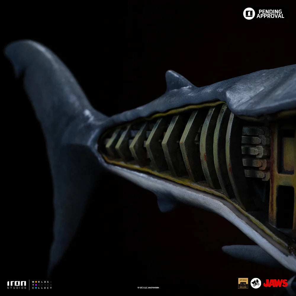 Preventa Steven Spielberg (Deluxe version) - JAWS (1975) 50 Aniversario marca Iron Studios escala de arte 1/10