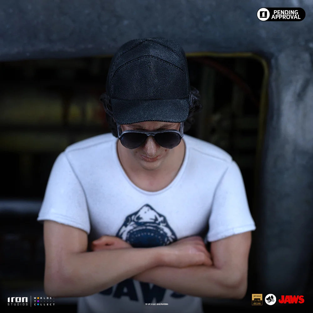 Preventa Steven Spielberg (Deluxe version) - JAWS (1975) 50 Aniversario marca Iron Studios escala de arte 1/10