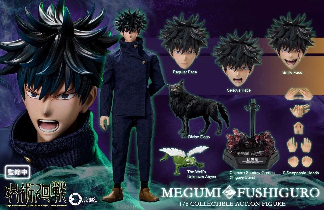 Pedido Figura Fushiguro Megumi - Jujutsu Kaisen marca Asmus JJKS03A escala 1/6