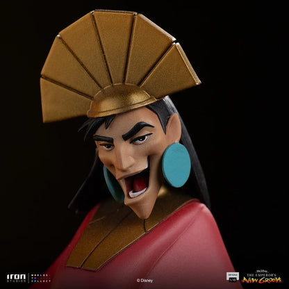 Preventa Estatuta Kuzco (forma humana y Lama) - Las Locuras del Emperador marca Iron Studios escala de arte 1/10