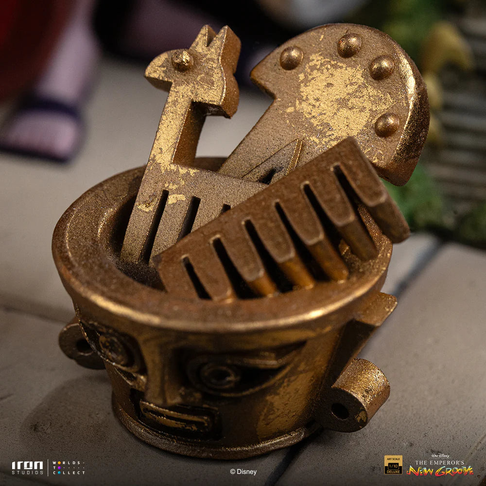 Preventa Estatua Kuzco & Yzma (Deluxe version) - Las Locuras del Emperador marca Iron Studios escala de arte 1/10