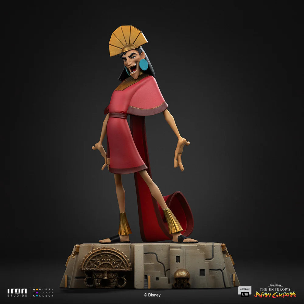 Preventa Estatuta Kuzco (forma humana y Lama) - Las Locuras del Emperador marca Iron Studios escala de arte 1/10