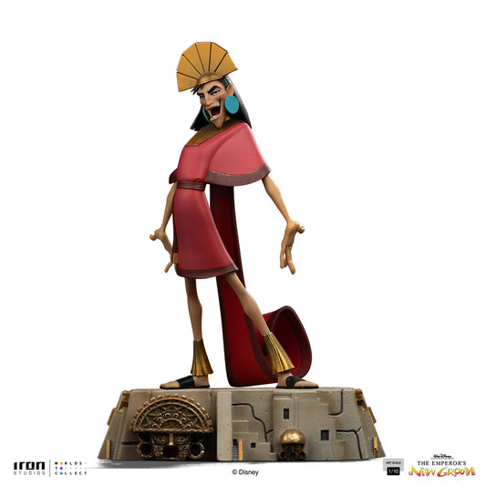 Preventa Estatuta Kuzco (forma humana y Lama) - Las Locuras del Emperador marca Iron Studios escala de arte 1/10