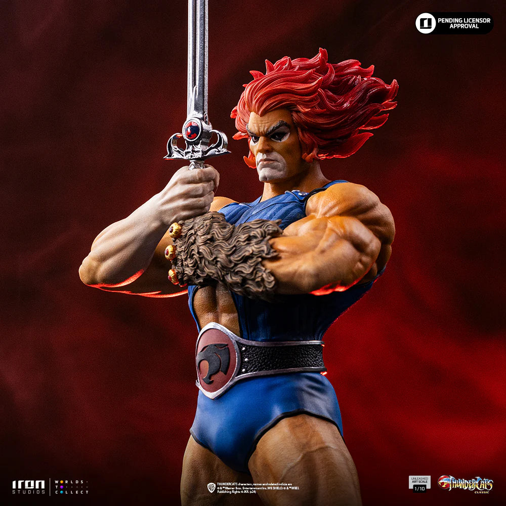 Preventa Estatua Lion-O Unleashed - ThunderCats marca Iron Studios escala de arte 1/10
