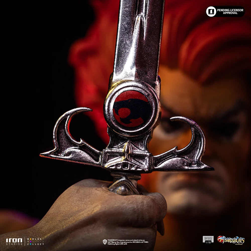 Preventa Estatua Lion-O Unleashed - ThunderCats marca Iron Studios escala de arte 1/10