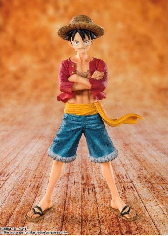 EN STOCK Estatua STRAW HAT LUFFY - Figuarts ZERO marca Bandai Namco
