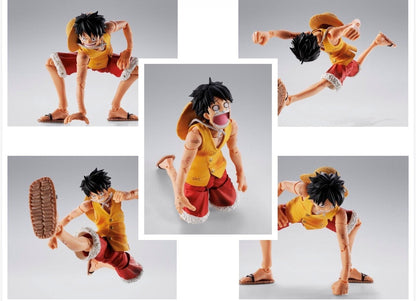 EN STOCK Figura Monkey D. Luffy (Summit War of Marineford) - One Piece - S.H.Figuarts marca Bandai Namco escala 1/12