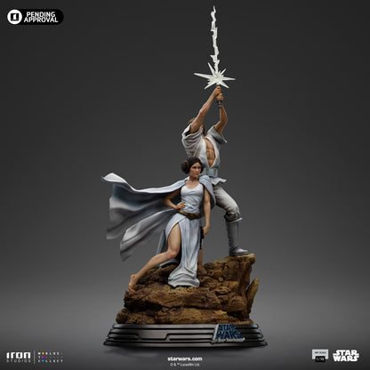 Preventa Estatua Luke y Leia Deluxe - Star Wars: Una Nueva Esperanza - Limited Edition marca Iron Studios escala de arte 1/10