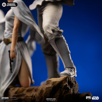 Preventa Estatua Luke y Leia Deluxe - Star Wars: Una Nueva Esperanza - Limited Edition marca Iron Studios escala de arte 1/10