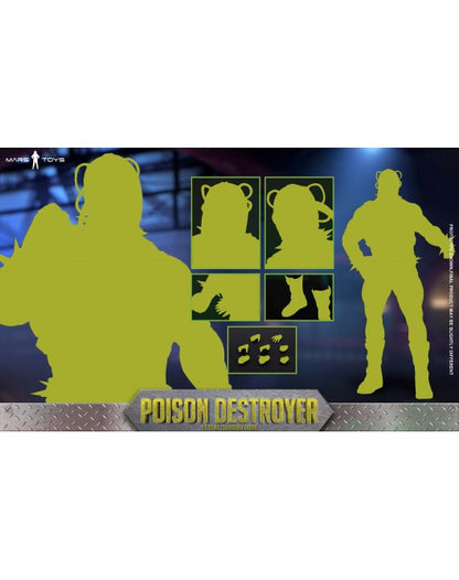 Preventa Figura Poison Destroyer marca Mars Toys MAT026 escala 1/6