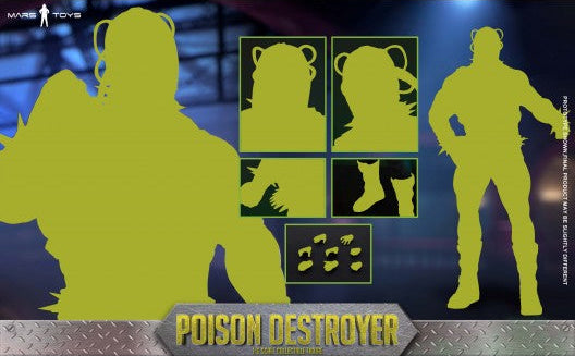 Preventa Figura Poison Destroyer marca Mars Toys MAT026 escala 1/6