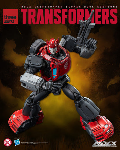 Preventa Figura MDLX Cliffjumper (Comic Book Edition) – Transformers marca Threezero 3Z0873 (12 cm)