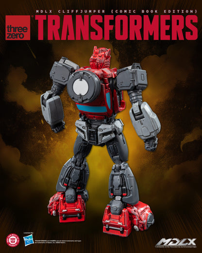 Preventa Figura MDLX Cliffjumper (Comic Book Edition) – Transformers marca Threezero 3Z0873 (12 cm)