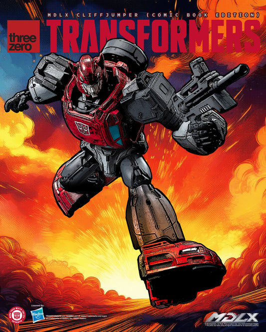 Preventa Figura MDLX Cliffjumper (Comic Book Edition) – Transformers marca Threezero 3Z0873 (12 cm)