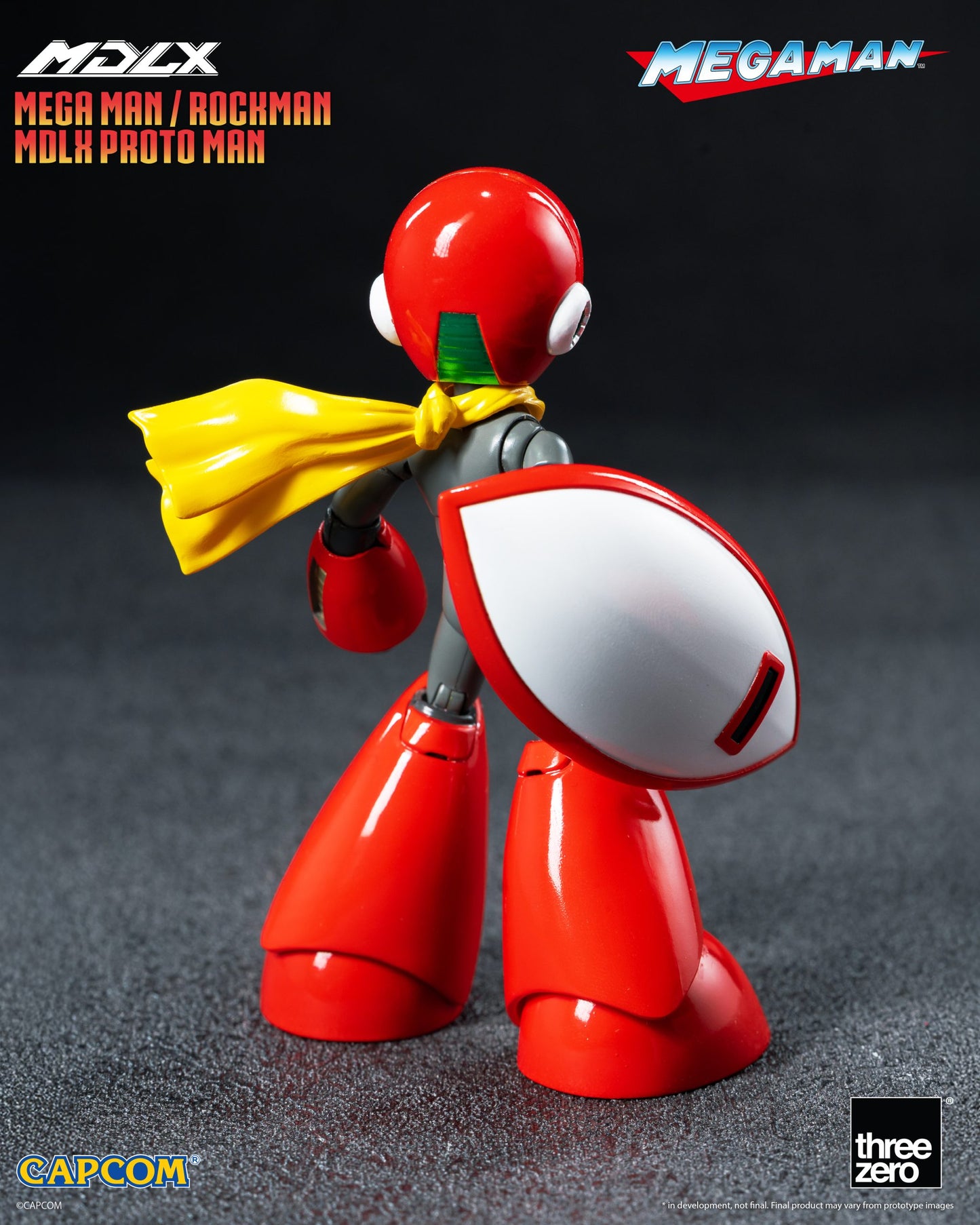 Preventa Figura MDLX Proto Man - Mega Man / Rockman marca Threezero 3Z0989 escala 1/12