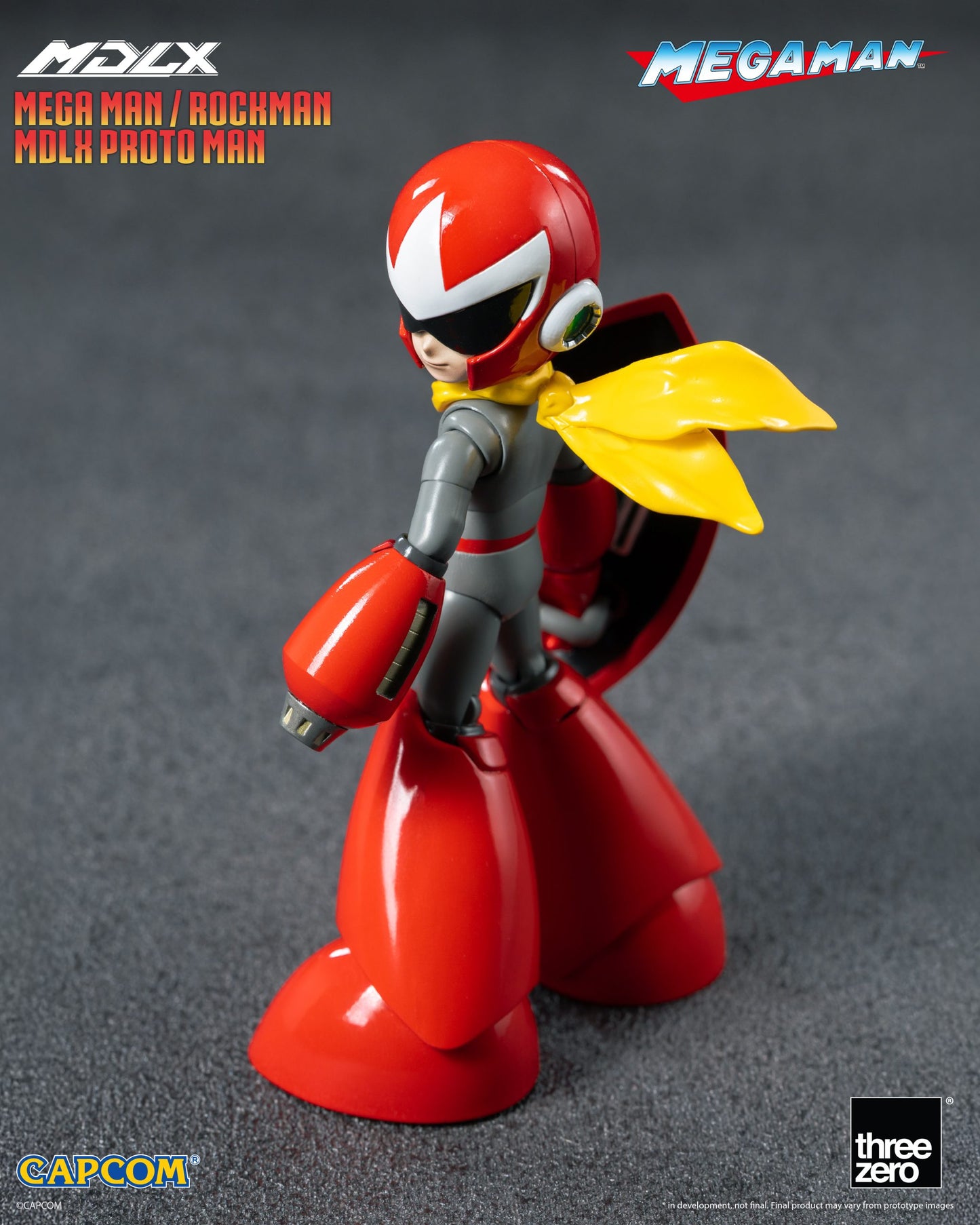 Preventa Figura MDLX Proto Man - Mega Man / Rockman marca Threezero 3Z0989 escala 1/12