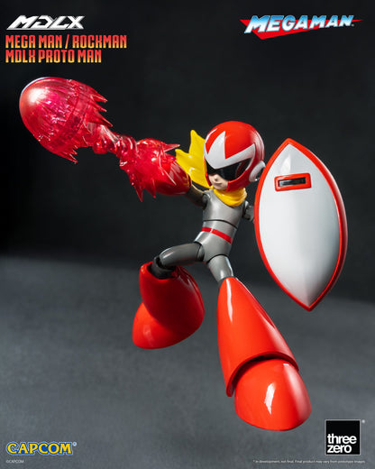 Preventa Figura MDLX Proto Man - Mega Man / Rockman marca Threezero 3Z0989 escala 1/12