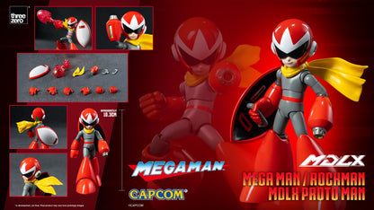 Preventa Figura MDLX Proto Man - Mega Man / Rockman marca Threezero 3Z0989 escala 1/12