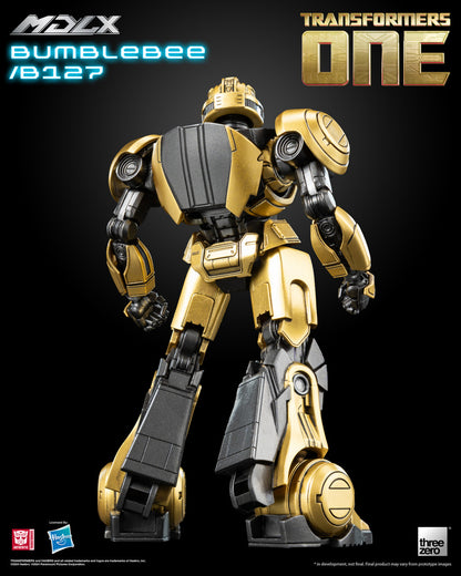 Preventa Figura MDLX Bumblebee/B127 - Transformers One marca Threezero 3Z0840 (12.5 cm)