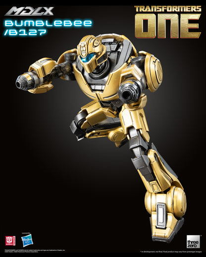 Preventa Figura MDLX Bumblebee/B127 - Transformers One marca Threezero 3Z0840 (12.5 cm)